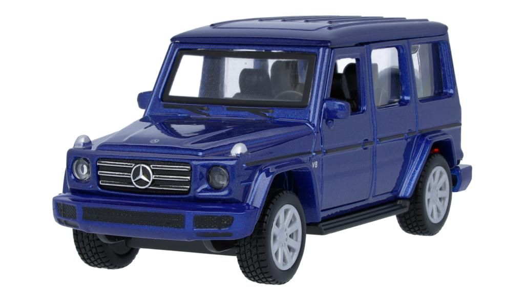 B66961102 mercedes benz g klasse spielzeugauto pullback blau rosier onlineshop