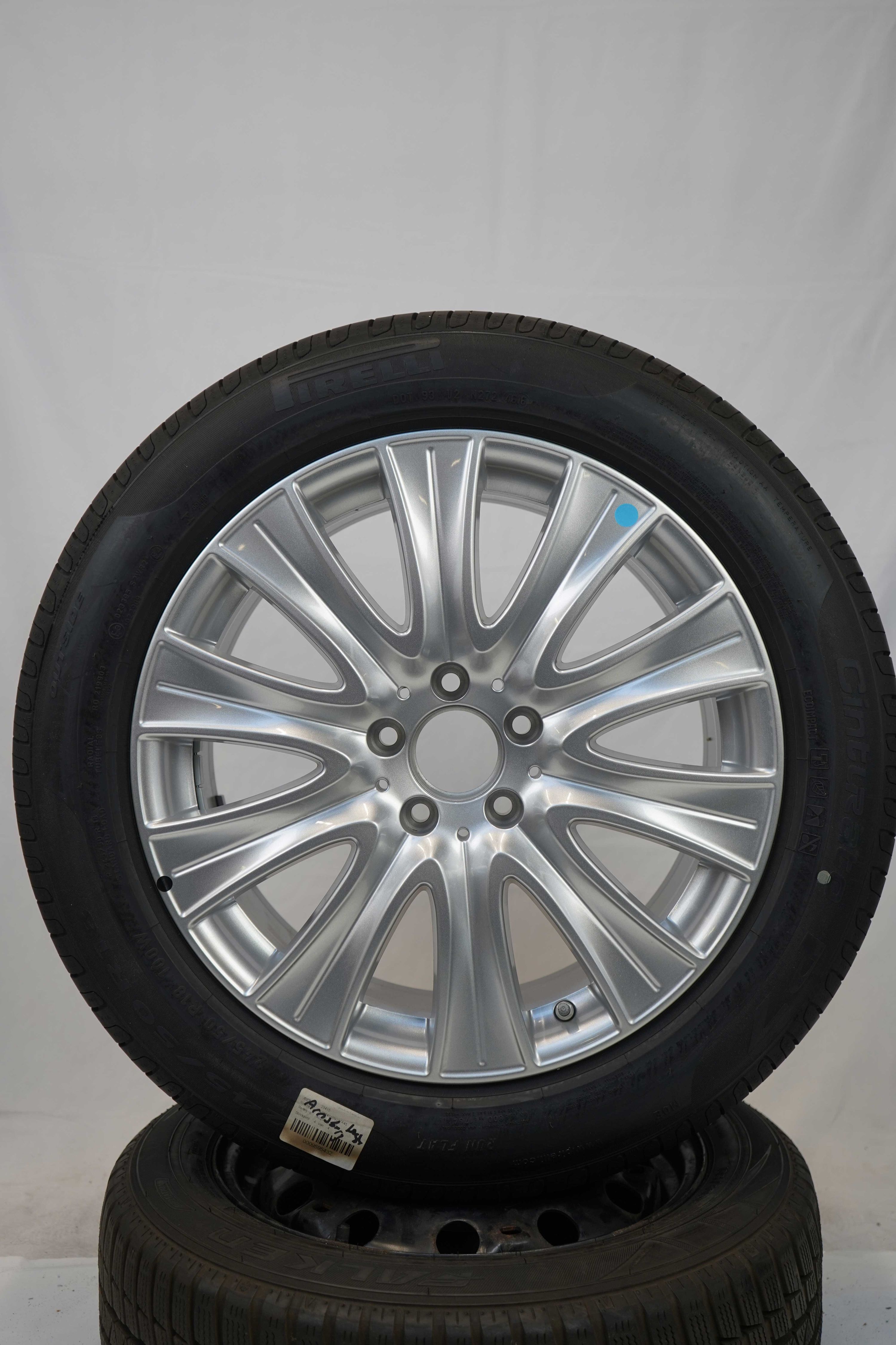 Sommerkomplettradsatz mercedes benz a222 alufelge s klasse 18zoll a2224010902 sommerreifen pirelli cinturatop7 moe runflat 245 50 r18 100w 13 (1)