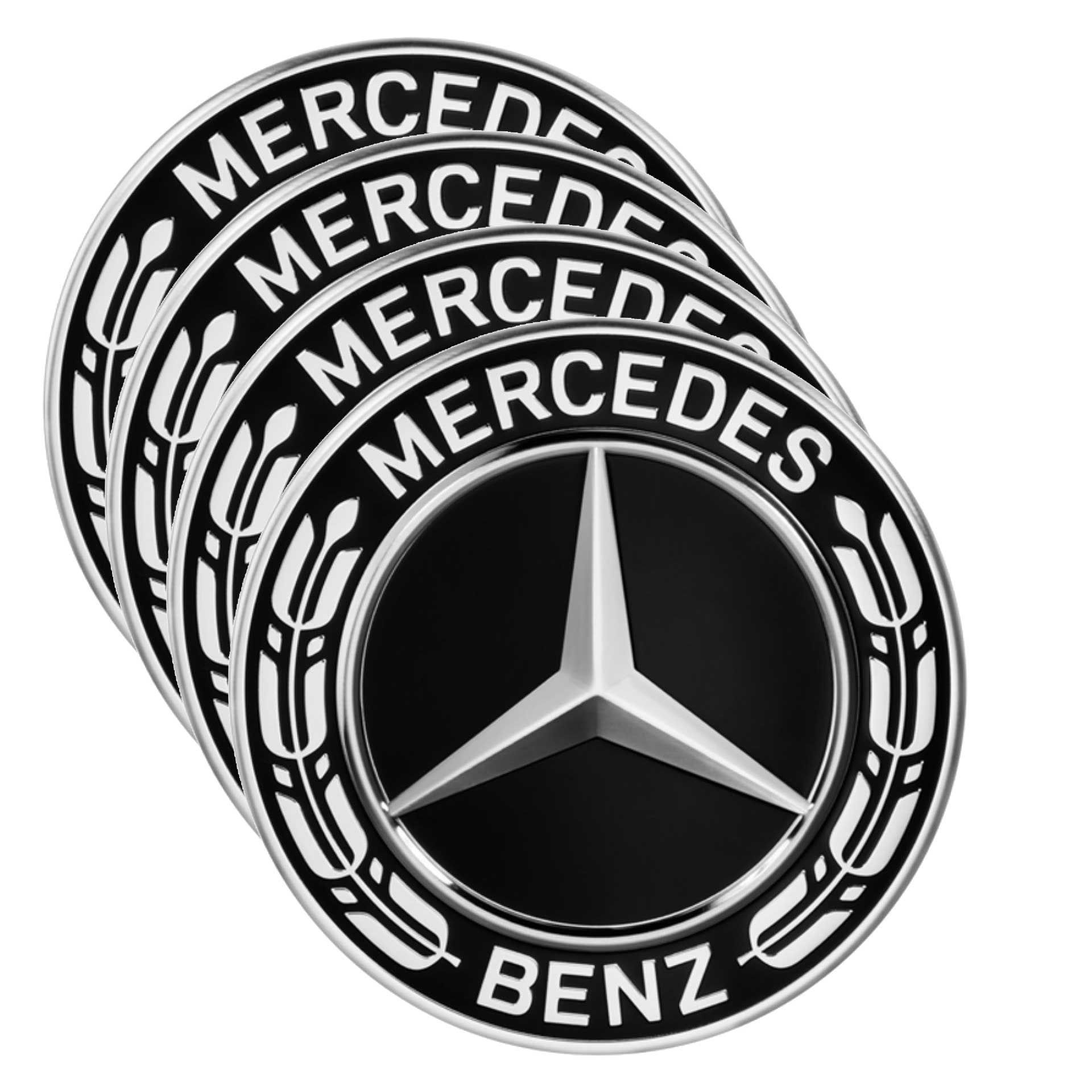 A22240022009040x4 mercedes benz radnabenabdeckung set rosier onlineshop