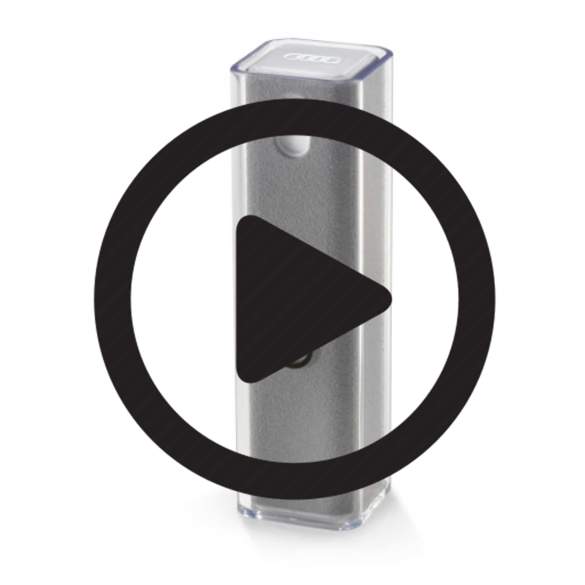 Audi 2-in-1 Displayreiniger Blau 80A096311B