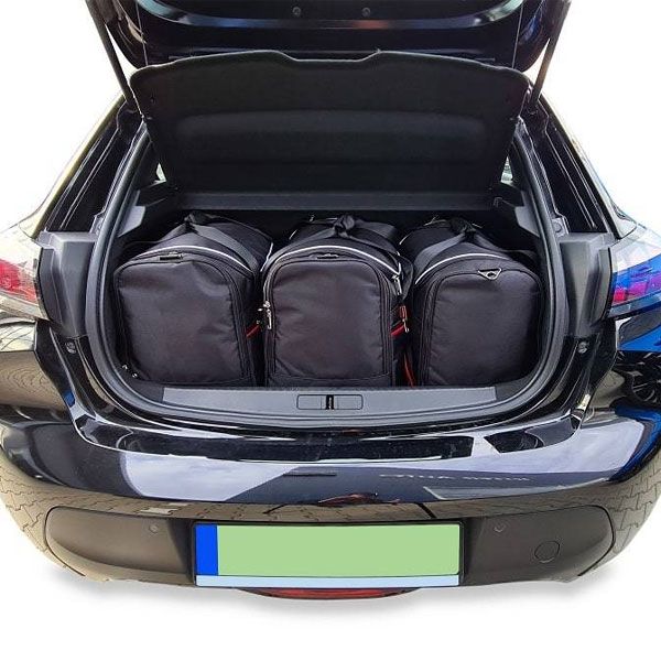7032030 kjust kofferraumtaschenset peugeot e 208 rosier onlineshop