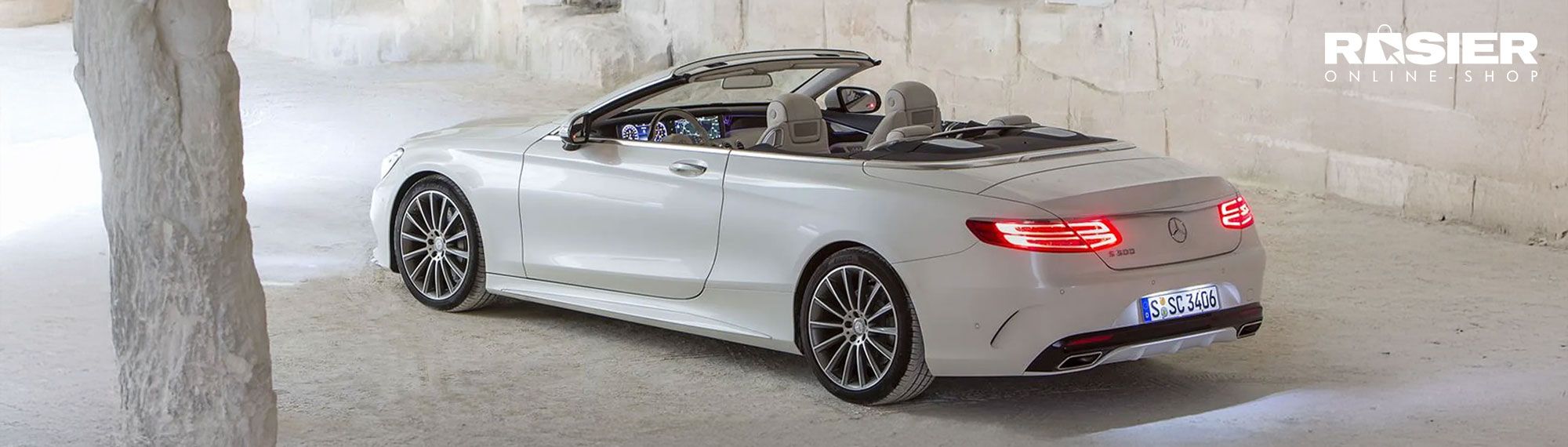 S klasse cabrio rosier onlineshop header