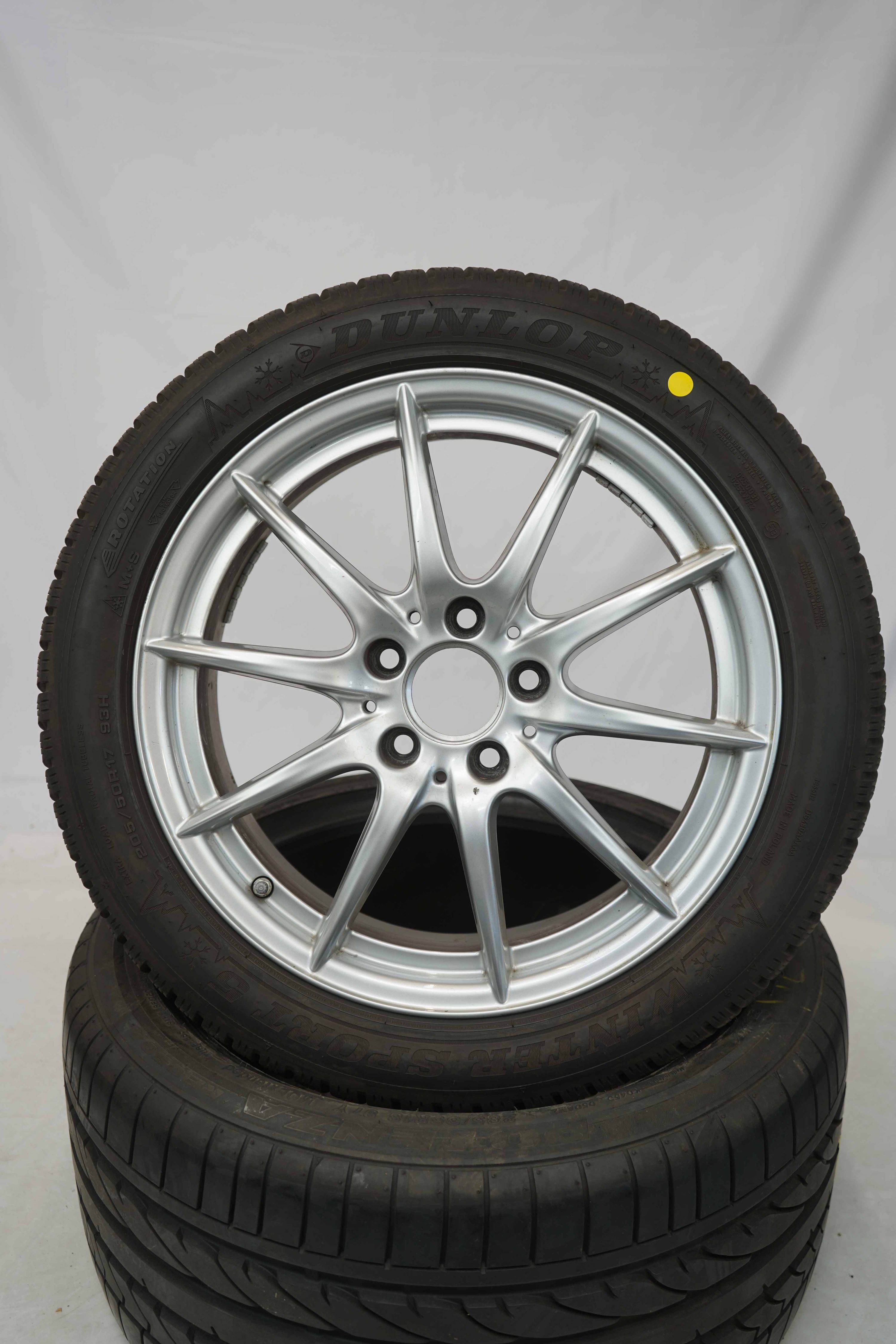 Winterkomplettradsatz-Mercedes-Benz-A176-A-Klasse-A246-B-Klasse-C117-X117-CLA-A2464010102-Dunlop-5