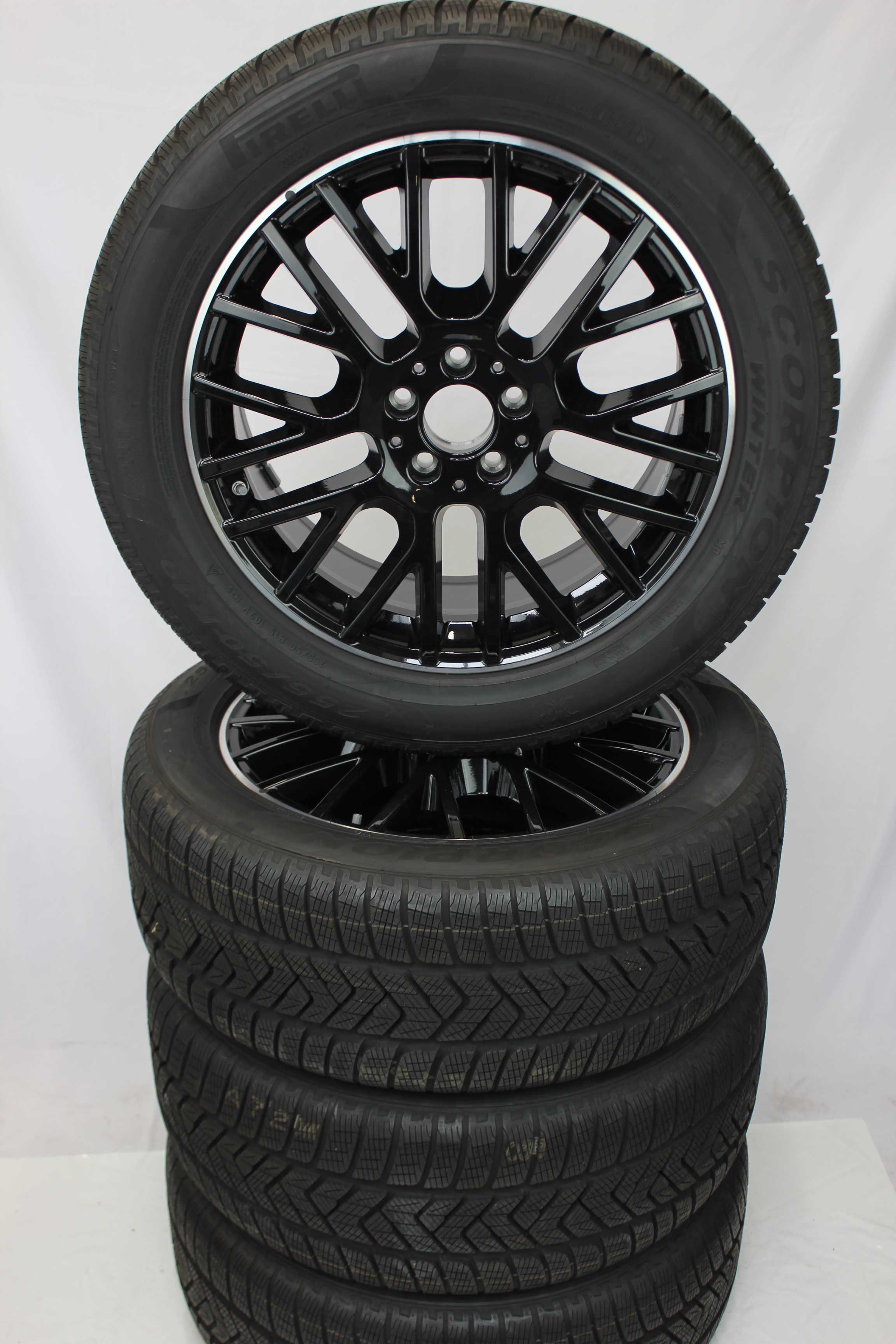 Winterkomplettradsatz-Mercedes-Benz-GLE-Alufelge-19Zoll-A1674012100-Winterreifen-Pirelli-ScorpionWinter-255-50-R19-107V
