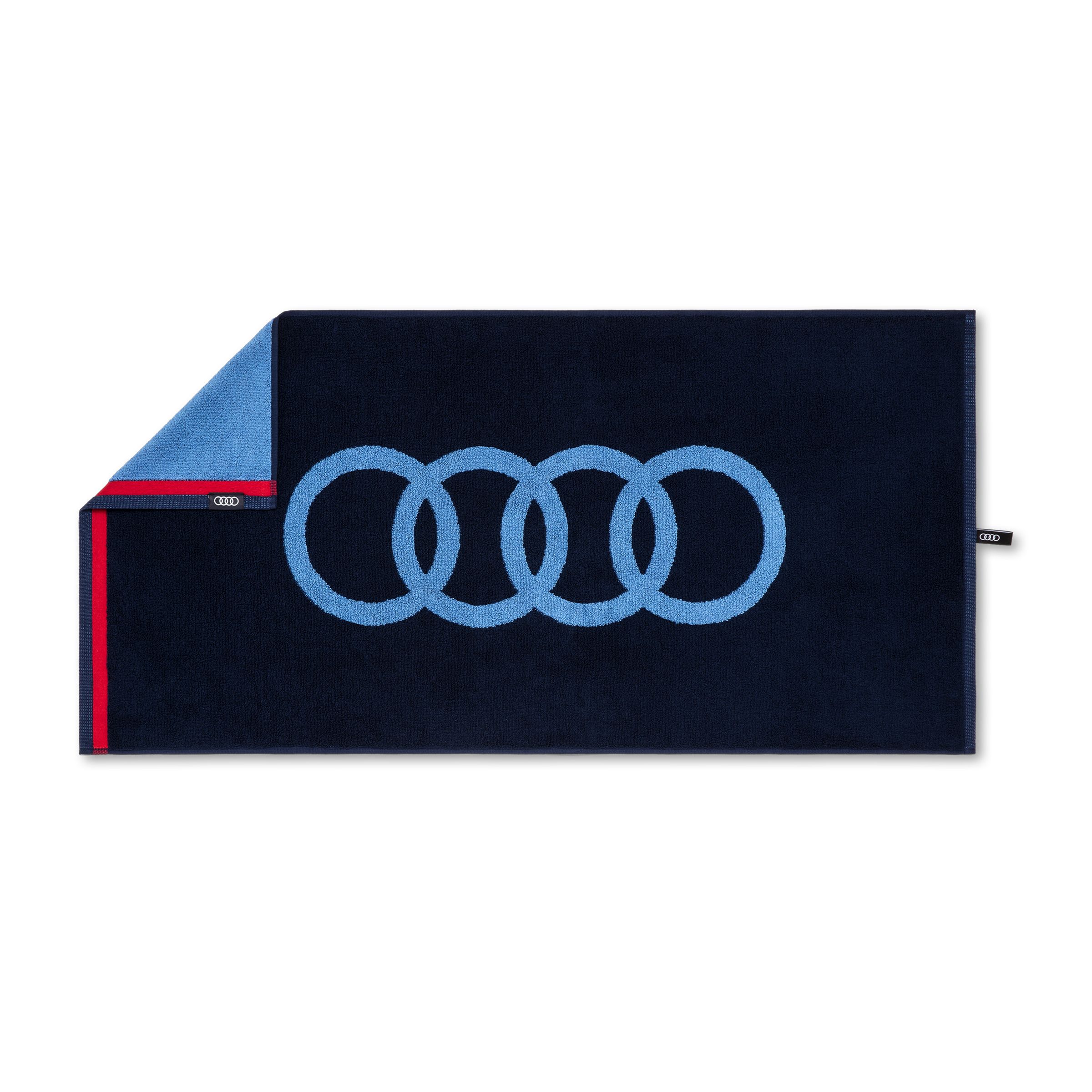3132100300 audi handtuch dunkelblau 50x100 cm rosier onlineshop2