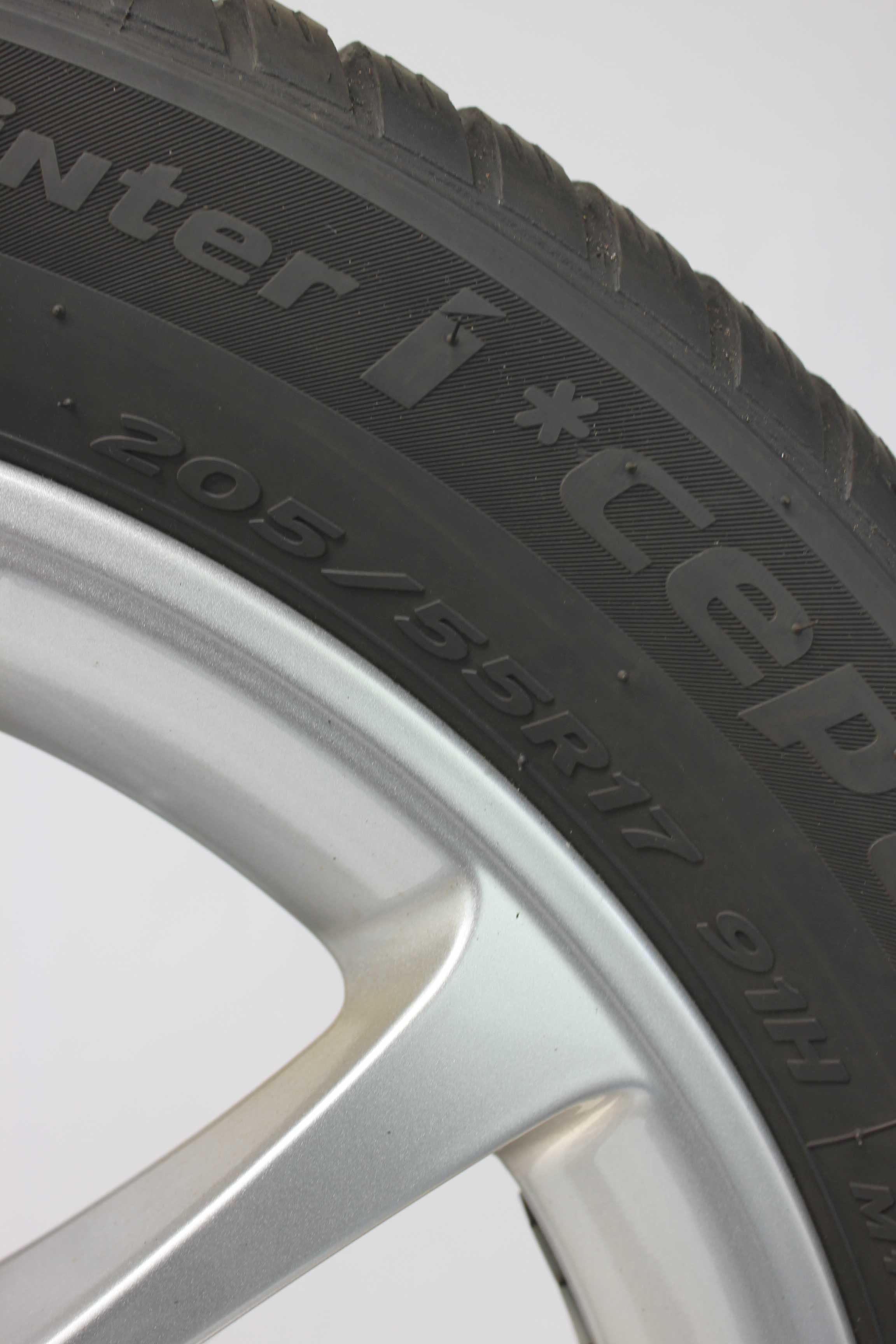 Winterkomplettradsatz mercedes benz a klasse a177 alufelge 17zoll a1774010300 winterreifen hankook winter iceptevo2mo 205 55 r17 91h 4 (2)