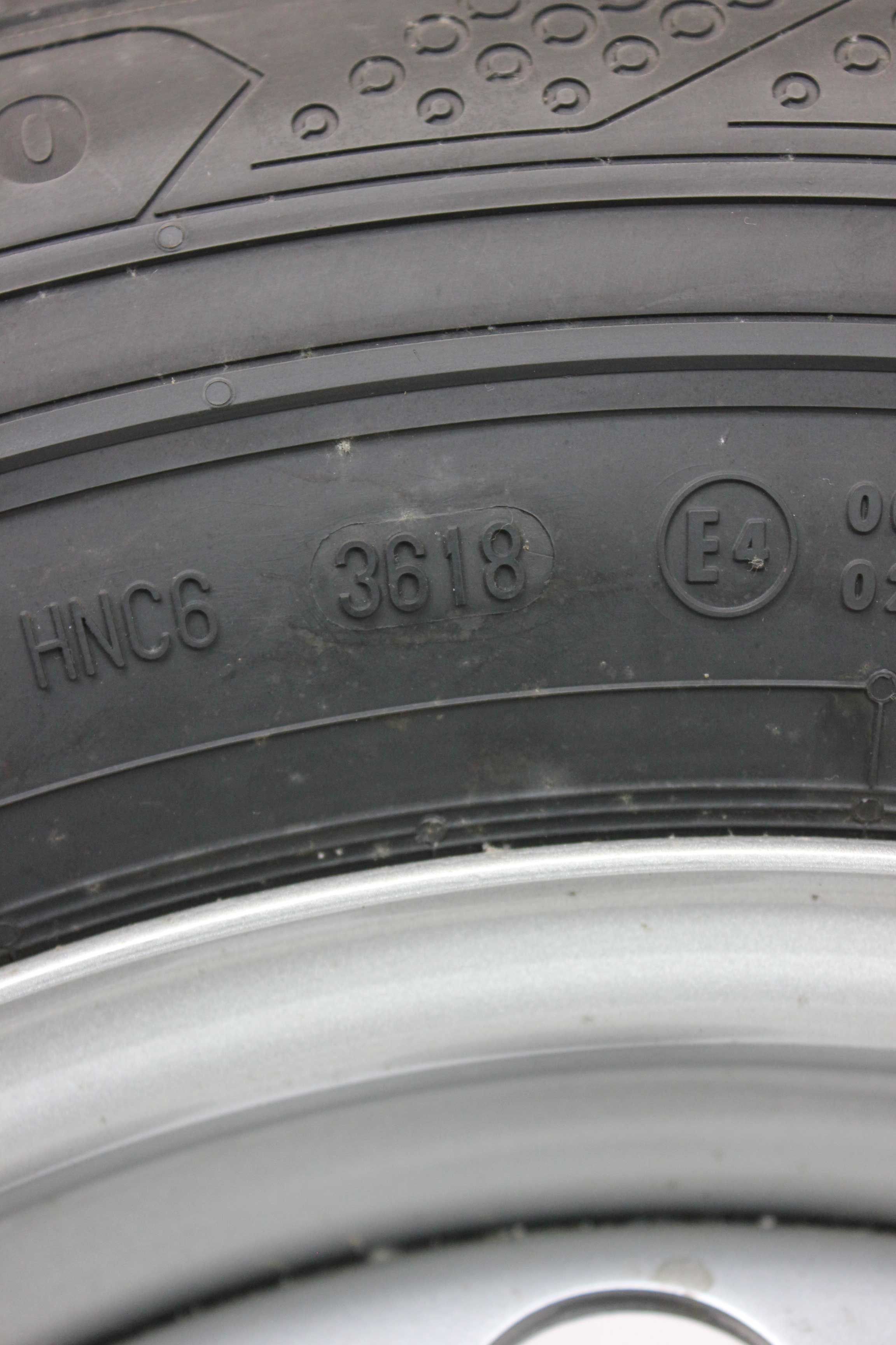 Sommerkomplettrad volkswagen 2n0 crafter stahlfelge 16zoll 2n0601027l sommerreifen continental contivancontact200 205 75 r16c 113 111r 4 (2)