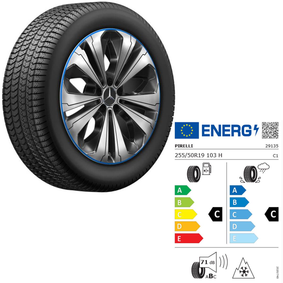 Q440301711860_mercedes-benz_5-speichen-rad_komplettrad_rosier-onlineshop