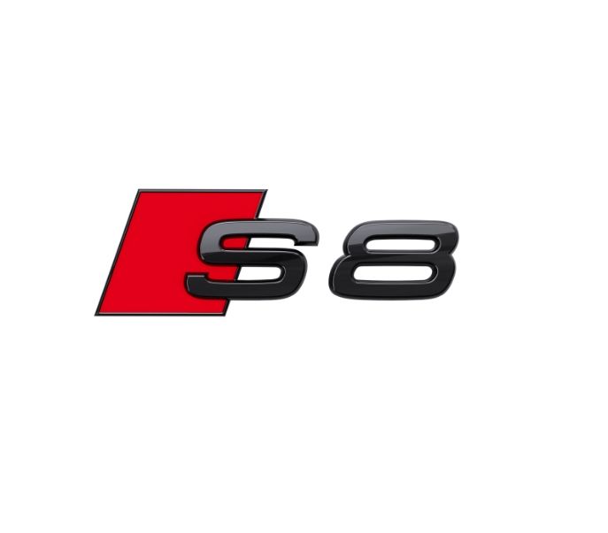 4n0071804 audi modellbezeichnung s8 heck rosier onlineshop