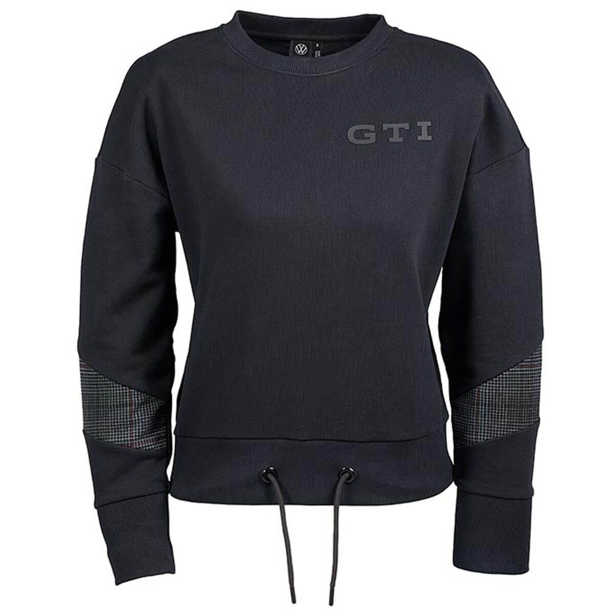 3a4084140a041 volkswagen sweatshirt damen schwarz gti rosier onlineshop