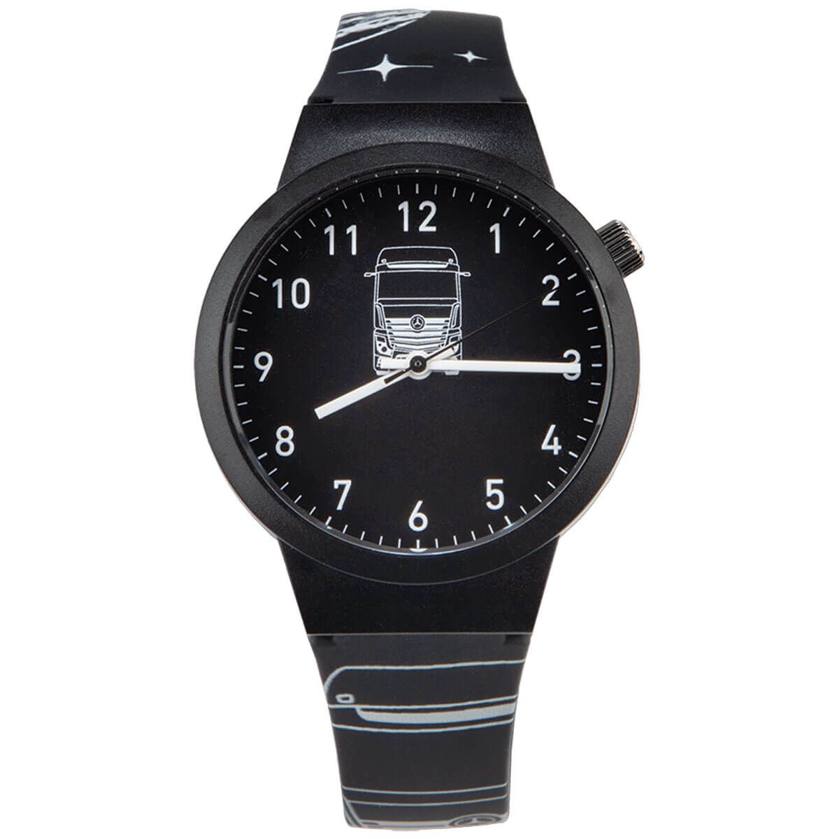 Mbt0190 mercedes truck armbanduhr kinder rosier onlineshop2