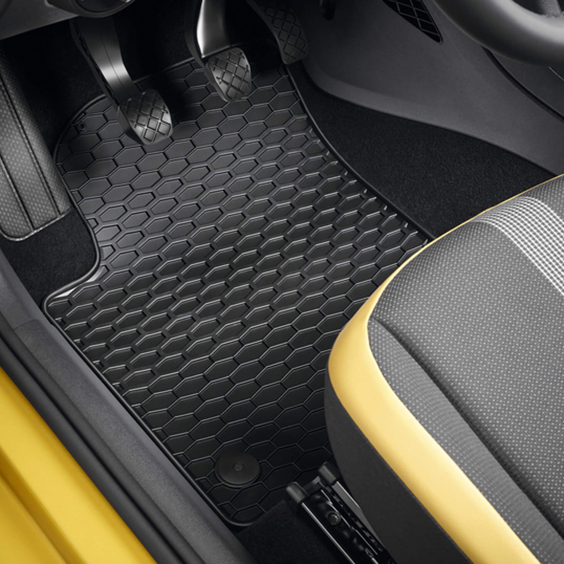 1s1061550041 volkswagen up gummifussmatten plus set rosier onlineshop neu