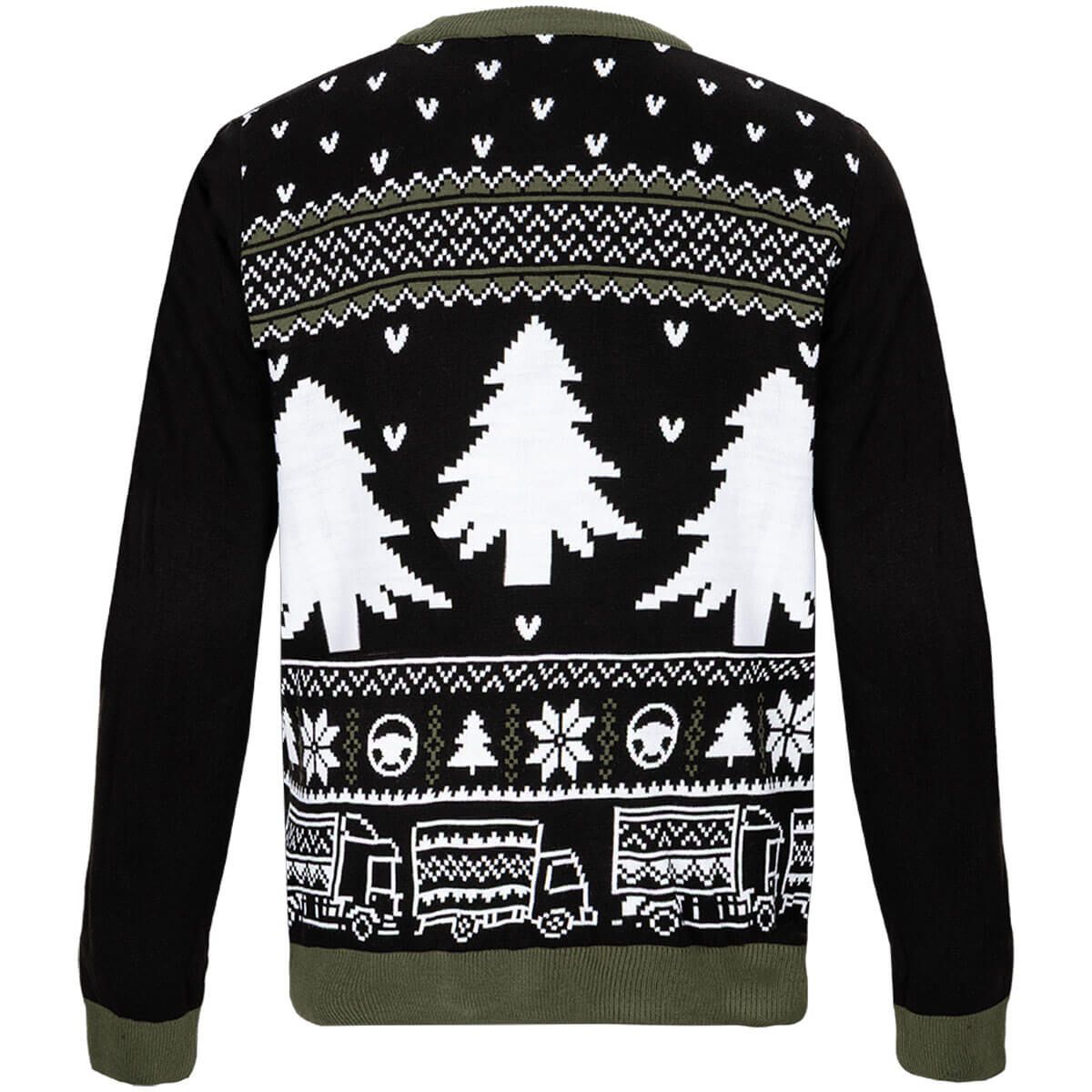 Mbt0237 mercedes benz truck weihnachtspullover rosier online shop3