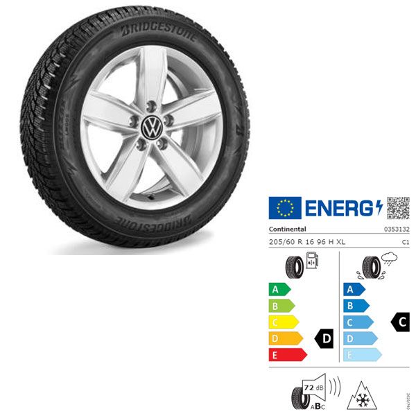 5ta073226a8z8 volkswagen winterkomplettrad rosier onlineshop