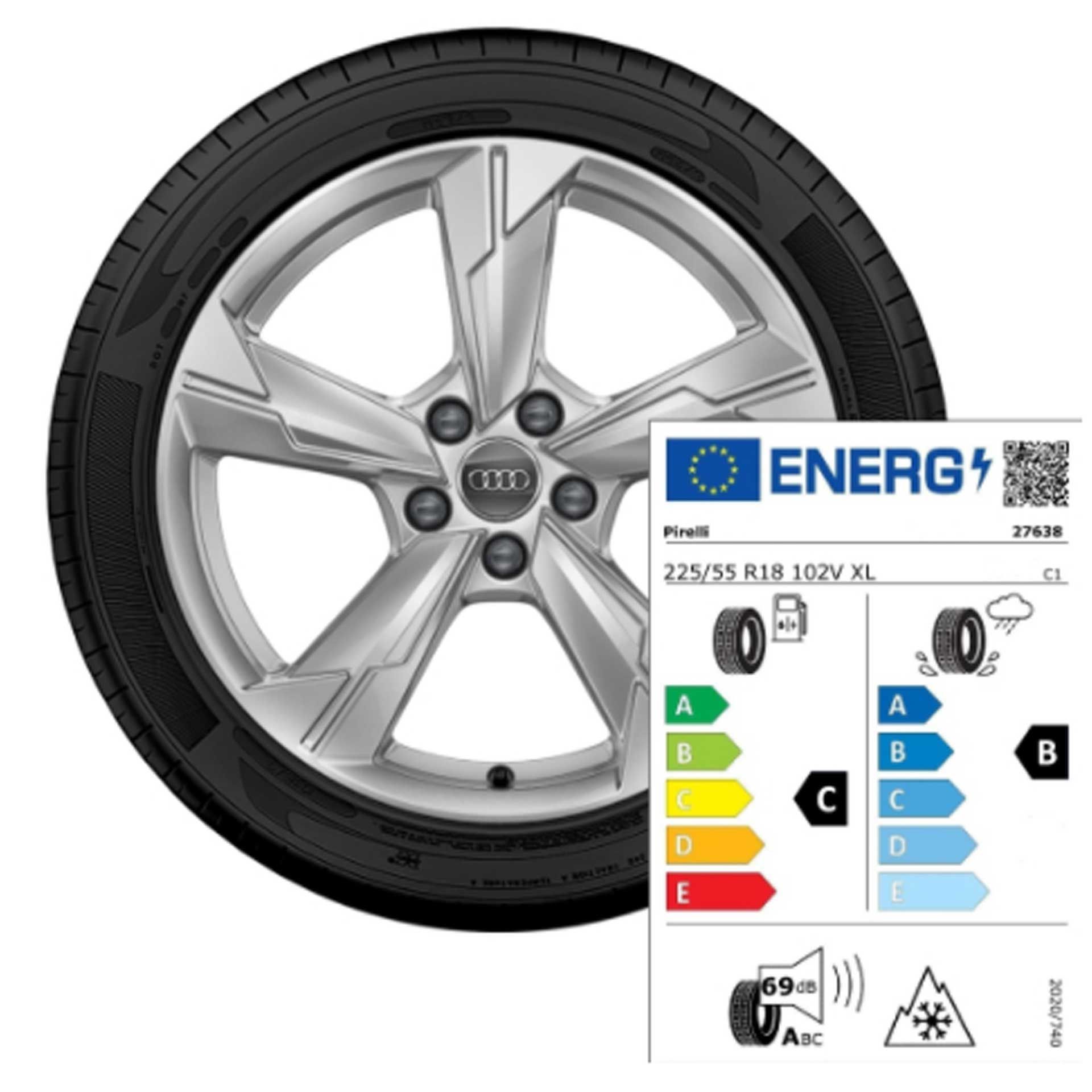 4k0073548 8z8 audi a6 winterkomplettrad 5 arm rosier onlineshop