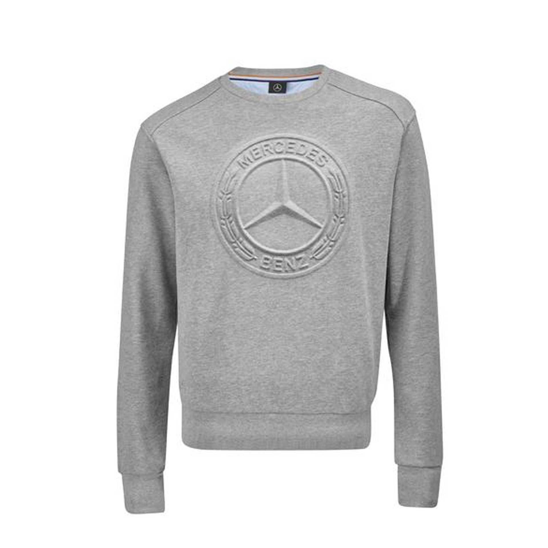 B66958861 mercedes benz sweatshirt grau rosier onlineshop