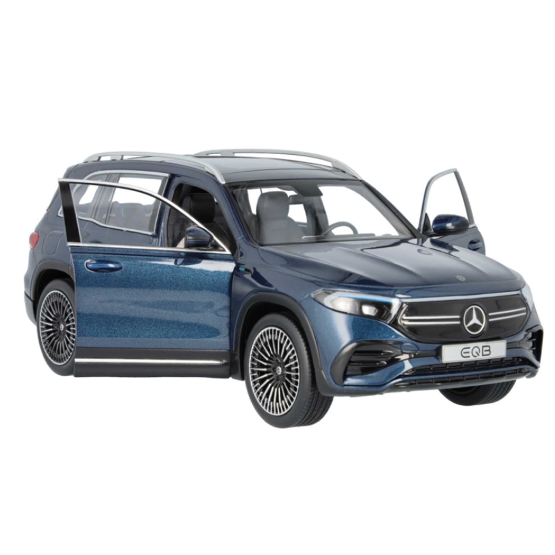 B66961280 mercedes benz eqb modellauto denimblau 1 18 rosier onlineshop2
