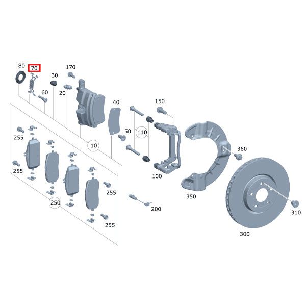A0004218601 mercedes benz spreizfeder rosier onlineshop