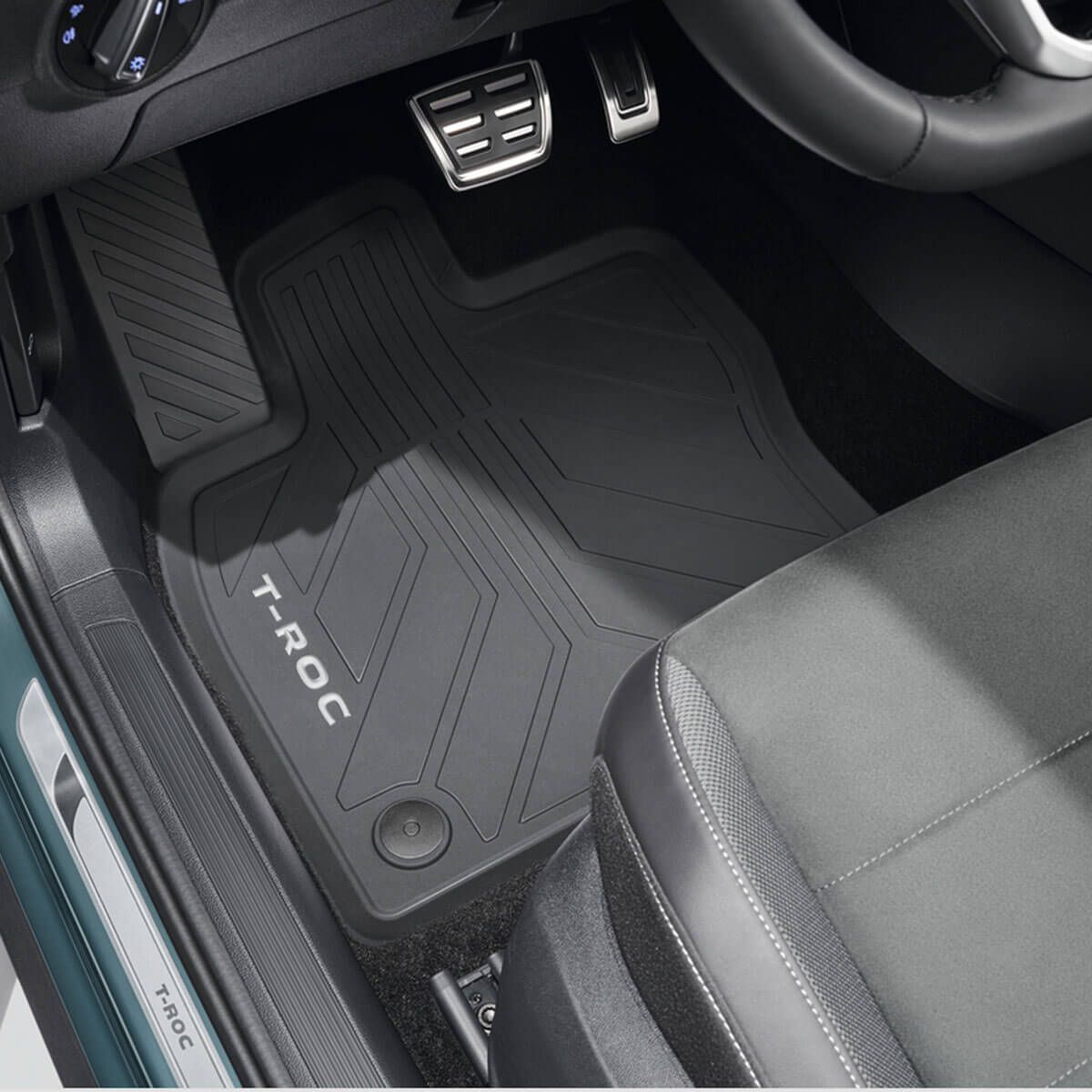 2ga06150082v volkswagen allwetterfussmatte t roc rosier onlineshop