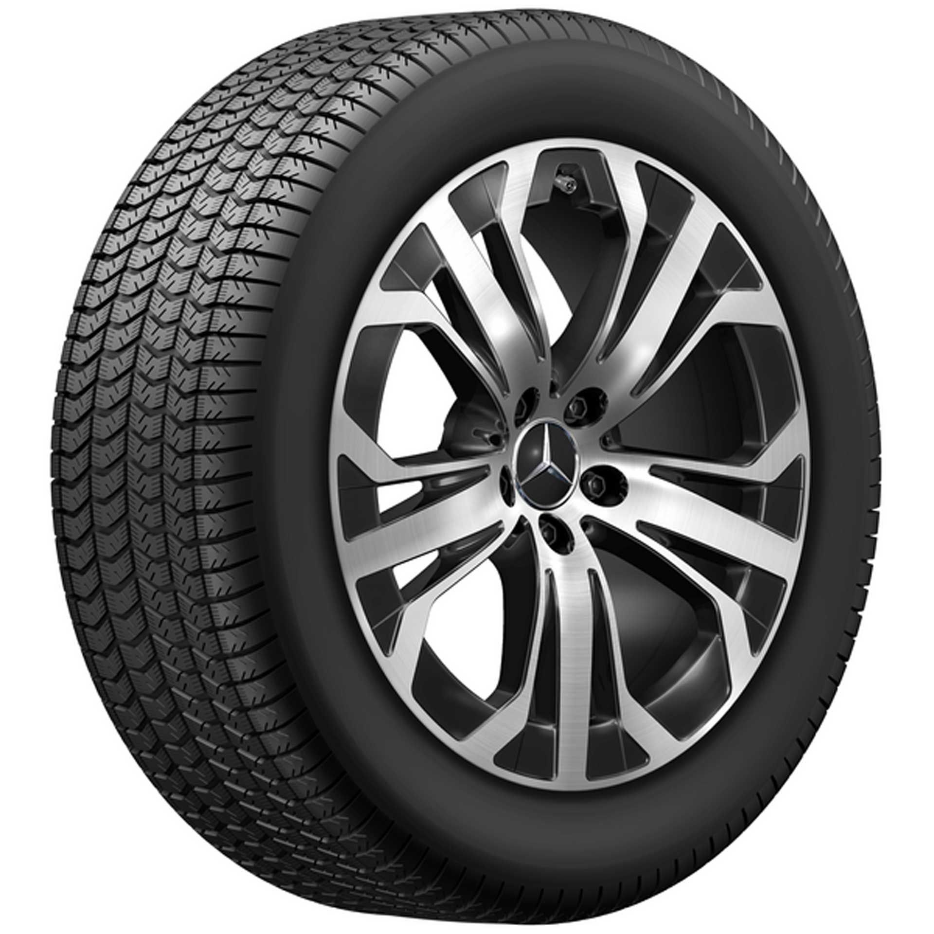 A25440156007x23 mercedes benz glc x254 leichtmetallfelge 5 tripel speichen rad 19 zoll rosier onlineshop3