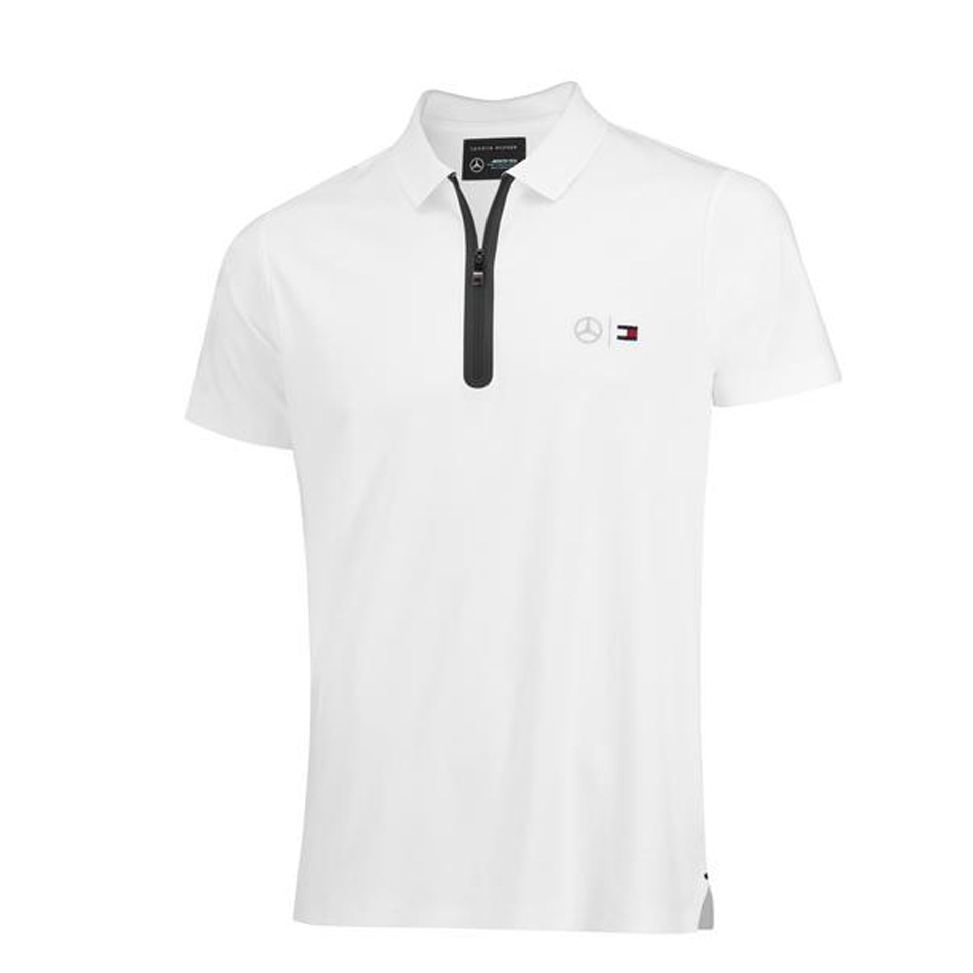 B66959001 mercedes benz poloshirt weiss tommy hilfiger rosier onlieshop