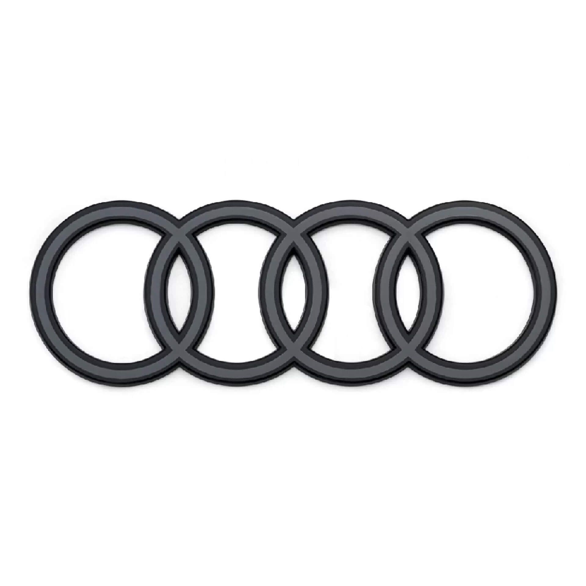4j3071802 audi ringe schwarz rosier onlineshop