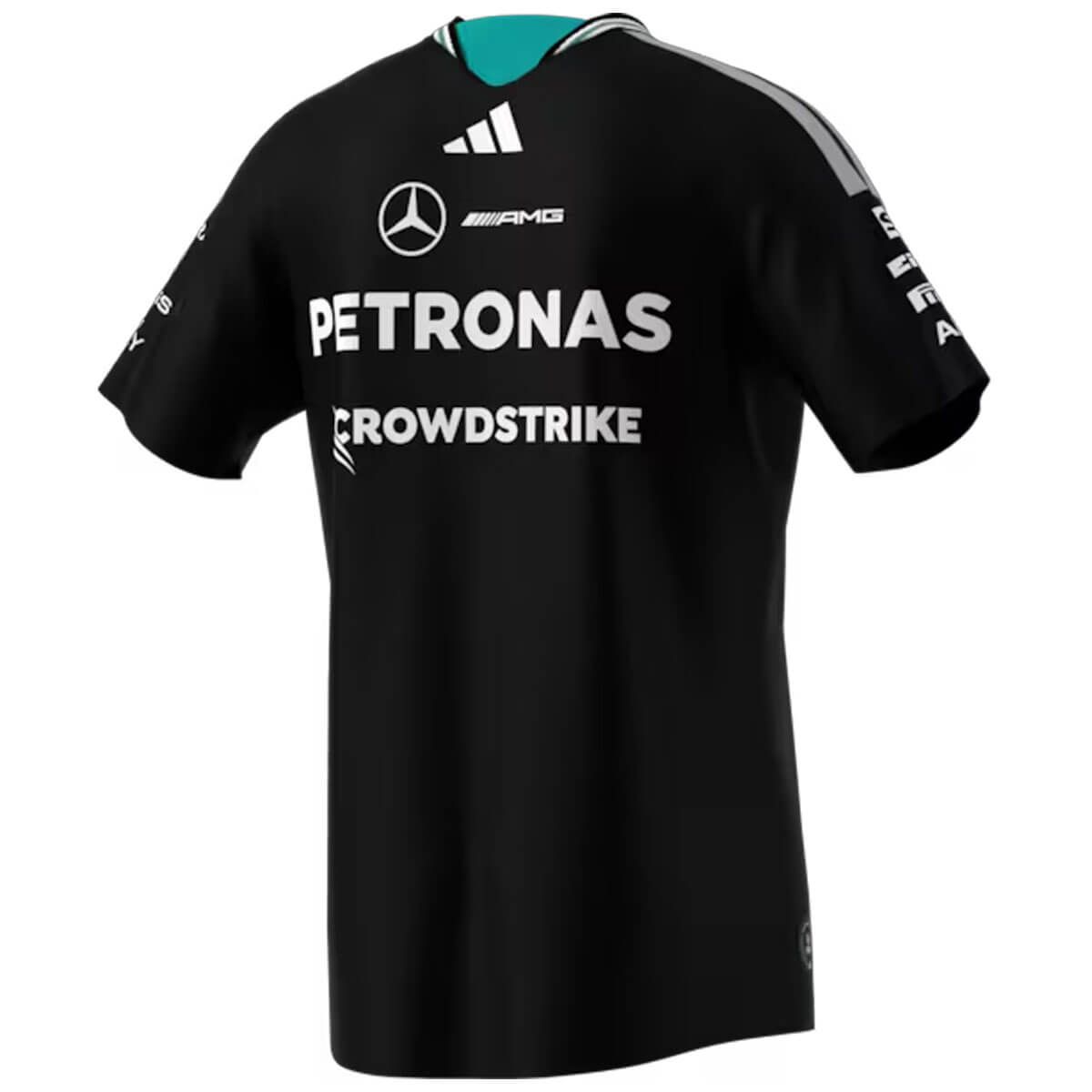 B67998409 mercedes benz t shirt f1 herren schwarz rosier onlineshop3