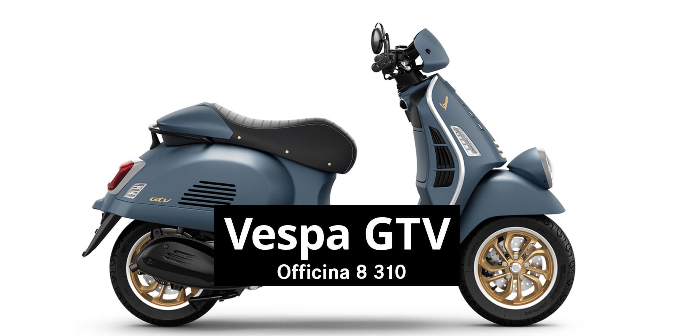 Vespa gtv officina8 teaser rosier onlineshop