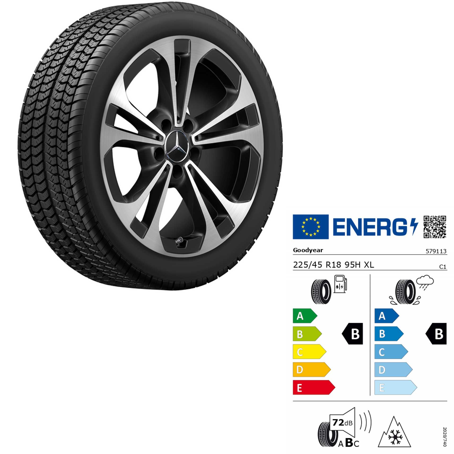 Q44014141056a mercedes benz winterkomplettrad satz c klasse 206 rosier onlineshop