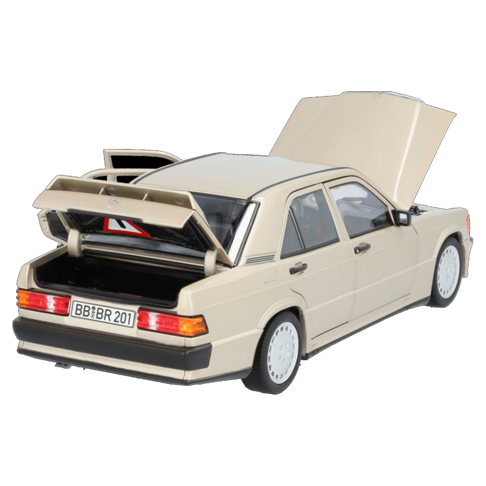 B66040664 mercedes benz w201 modellauto rauchsilber rosier onlineshop3