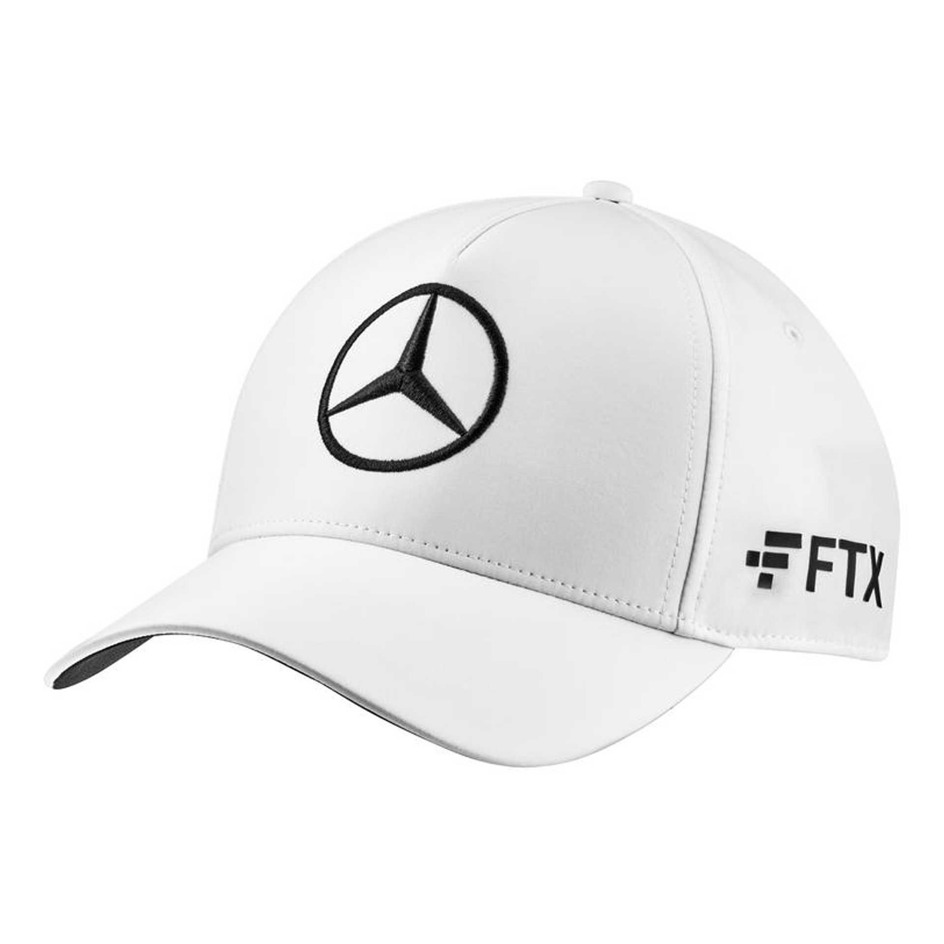 B67997999 mercedes benz cap george russell weiss rosier onlineshop