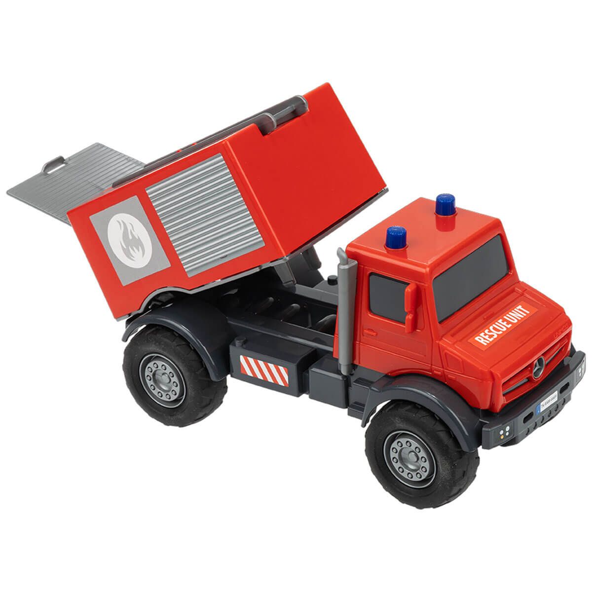 Unil0058 mercedes benz trucks modellauto feuerwehr rot rosier online shop3