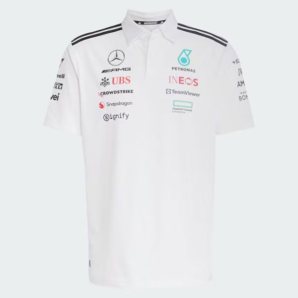 B67998347 mercedes benz amg f1 poloshirt rosier onlineshop
