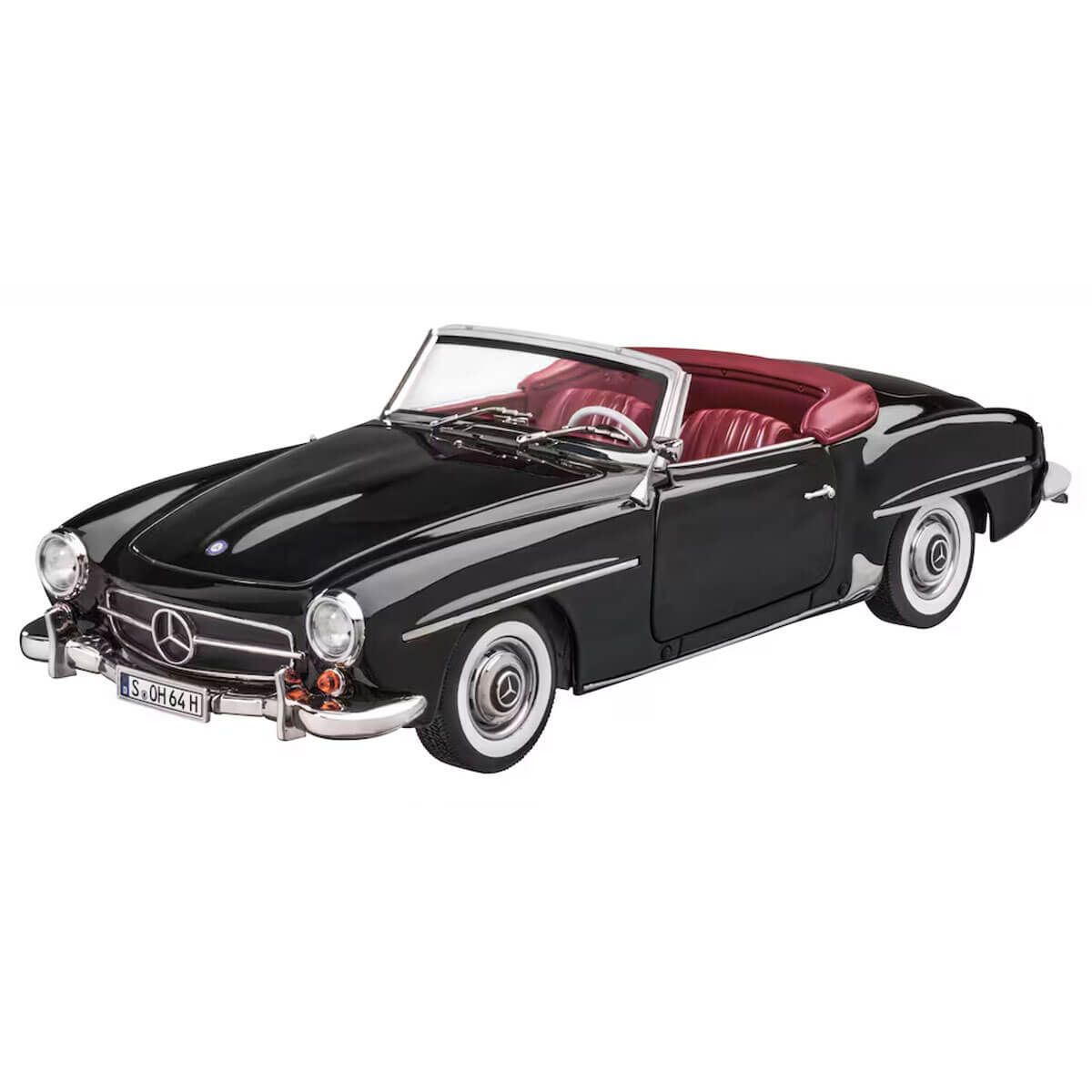Mercedes-Benz 190 SL Roadster W121 (1954-1963) schwarz Modellauto 1:18 B66040717