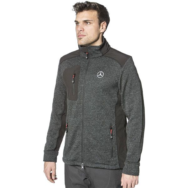 Mbtrac0005 mercedes benz truck fleecejacke rosier onlineshop
