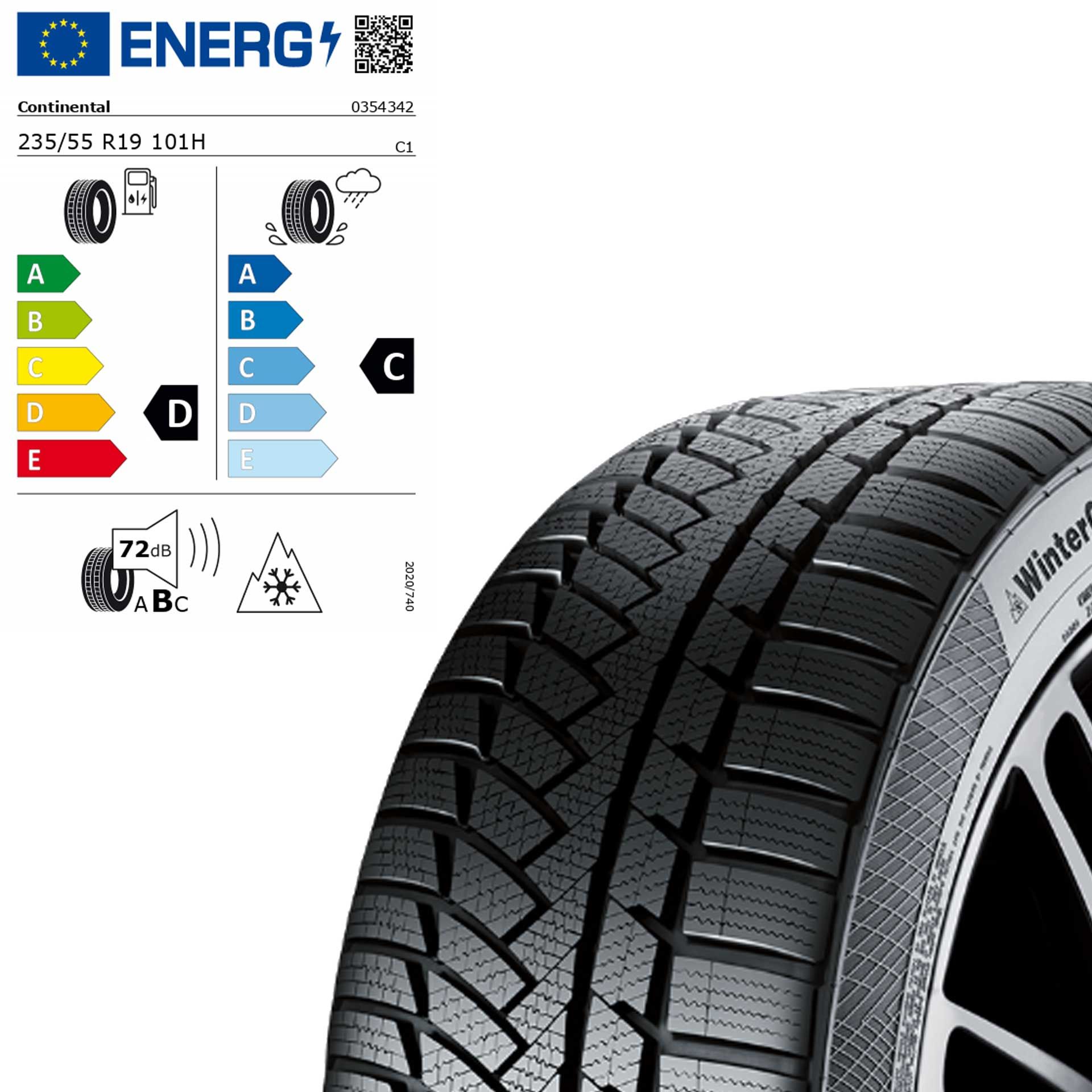 Q44085111000a mercedes benz winterreifen continental wintercontact ts 850 p 235 55 r19 101h rosier onlineshop3