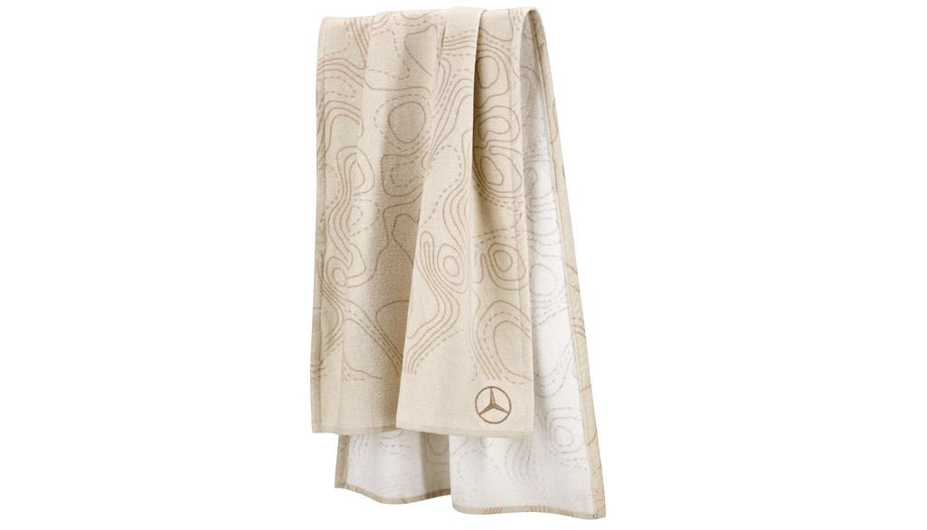 B67871282 mercedes benz strandtuch beige rosier onlineshop