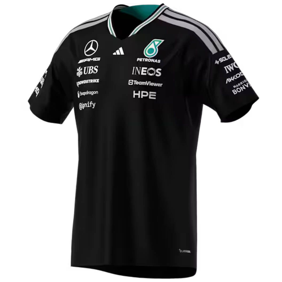 B67998409 mercedes benz t shirt f1 herren schwarz rosier onlineshop