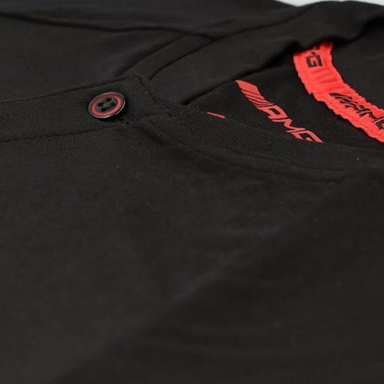 Amg poloshirt herren schwarz rot größe m original mercedes amg collection 2