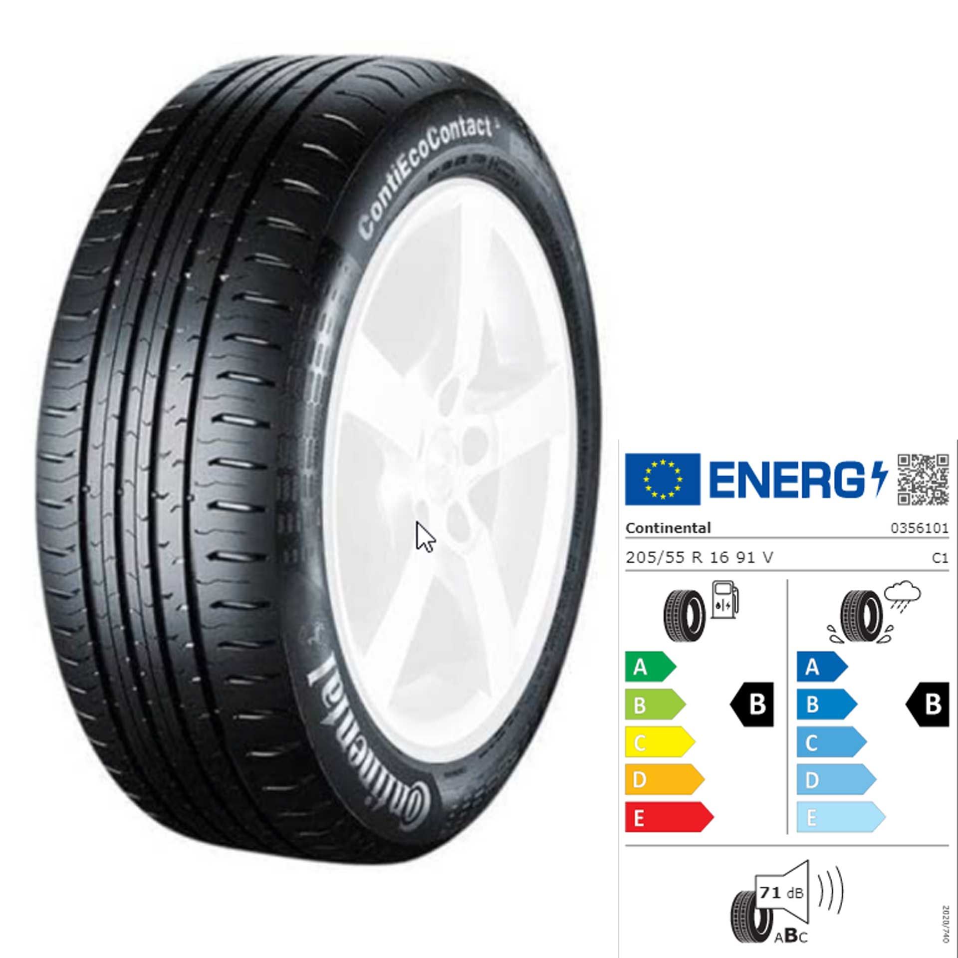 Q44001111172a continental contiecocontact 5 mo 205 55 16 91v rosier onlineshop