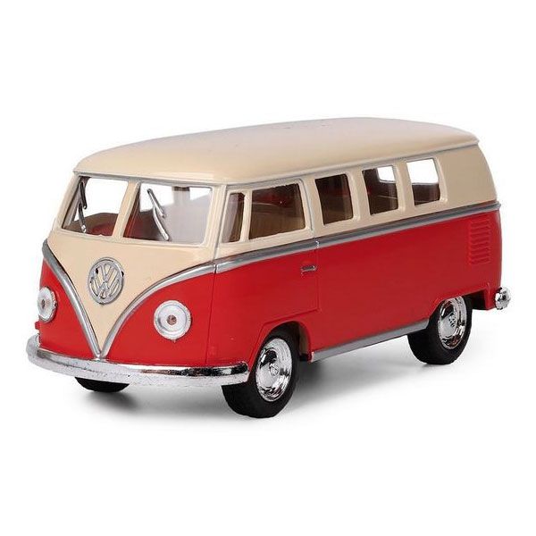 52166164 rot kinsmart 1962 vw bus modellauto rosier onlineshop