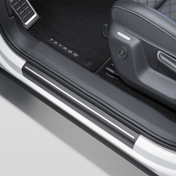 57l071310zmd volkswagen tayron schutzfolie einstiegsleiste rosier onlineshop