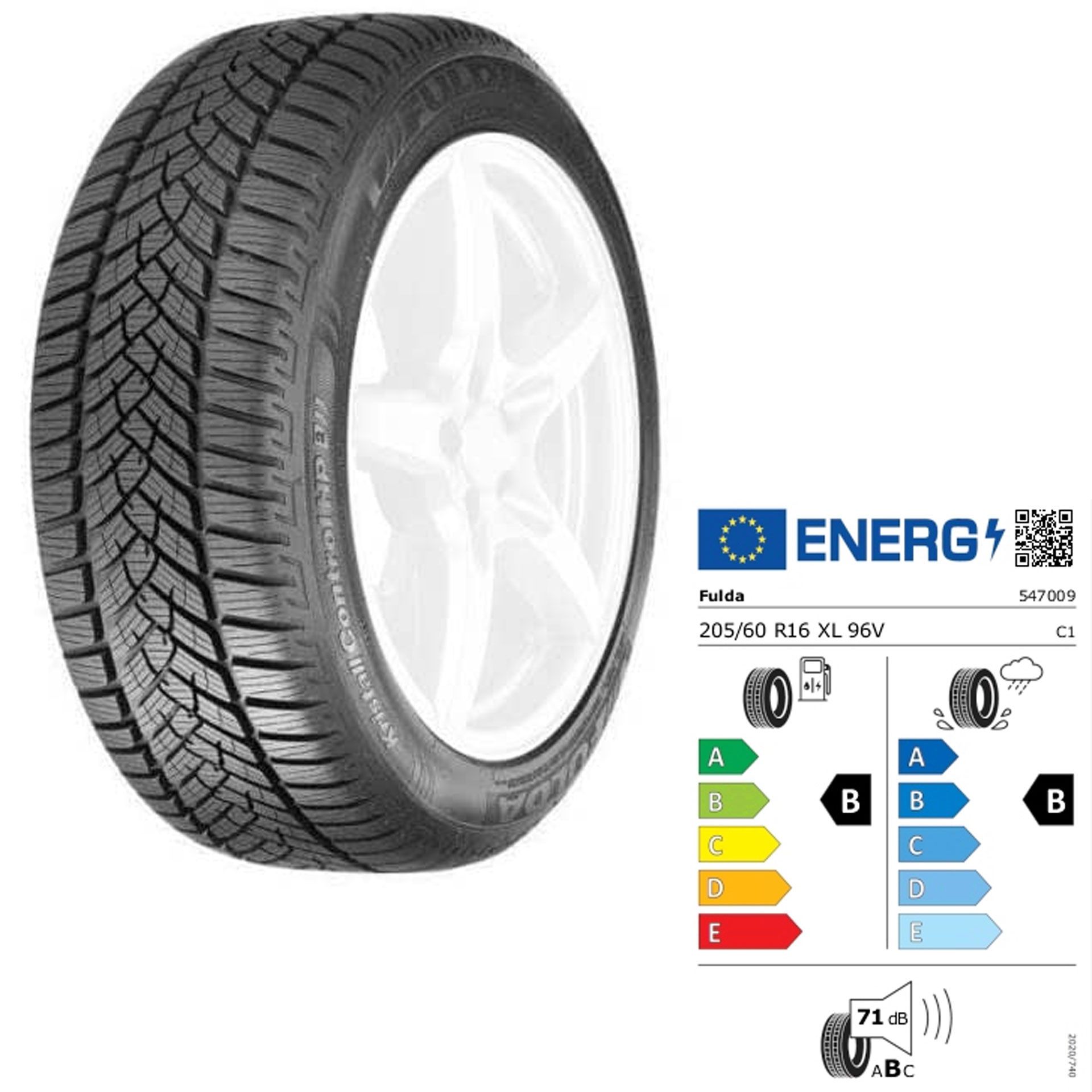 Zts206606vaph0 fulda ecocontrol hp2 205 60 r16 96v xl rosier onlineshop