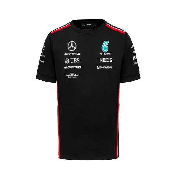 B67990113 mercedes amg t shirt f1 team herren rosier onlineshop
