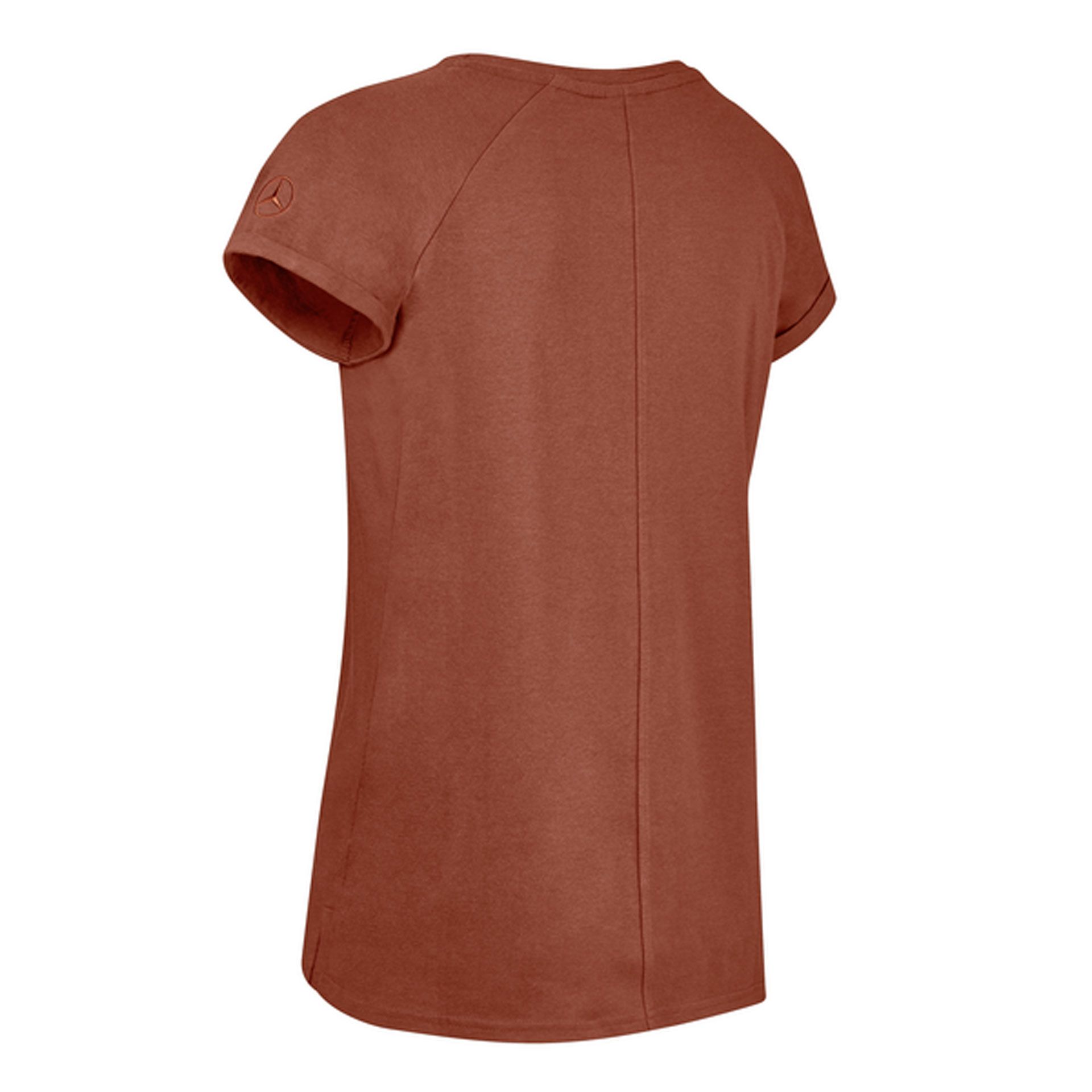 B66959642 mercedes benz t shirt damen dunkelrot rosier onlineshop2