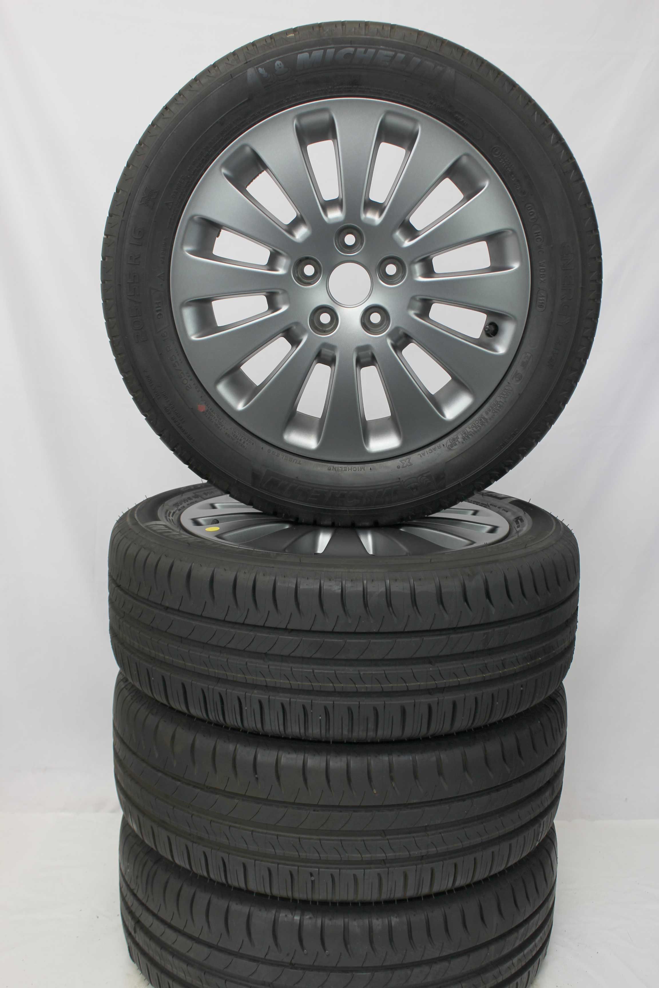 Winterkomplettradsatz mercedes benz citan w415 alulfelge 16zoll a4154011000 sommerreifen michelin energysaver 205 55 r16 91h