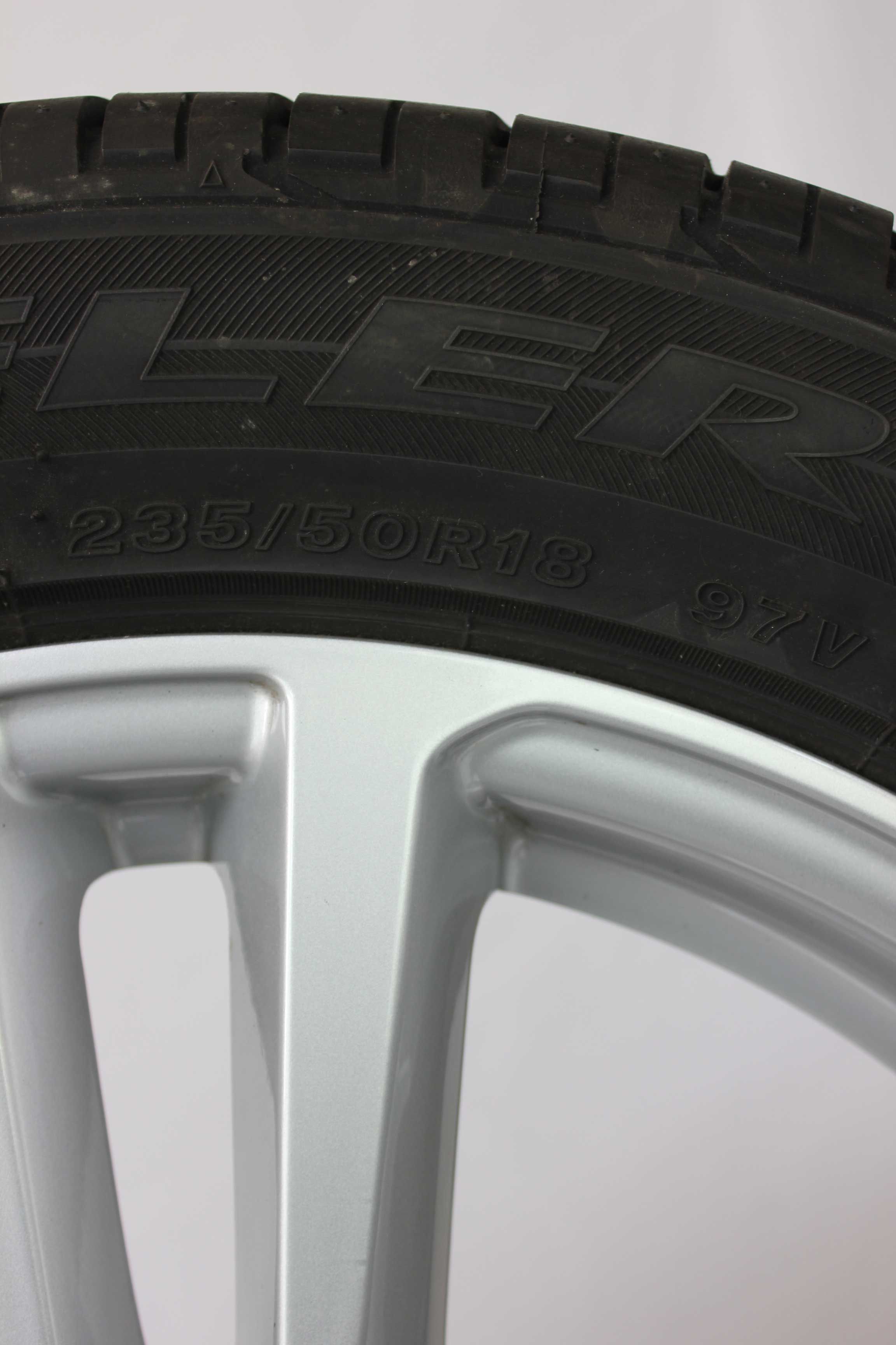 Sommerkomplettradsatz audi 8u q3 alufelge 18zoll 8u0601025aj sommerreifen bridgestone duelerhpsport 235 50 r18 97v 4