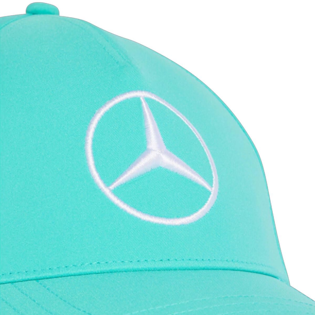 B67999413 mercedes benz cap f1 tuerkis rosier onlineshop3