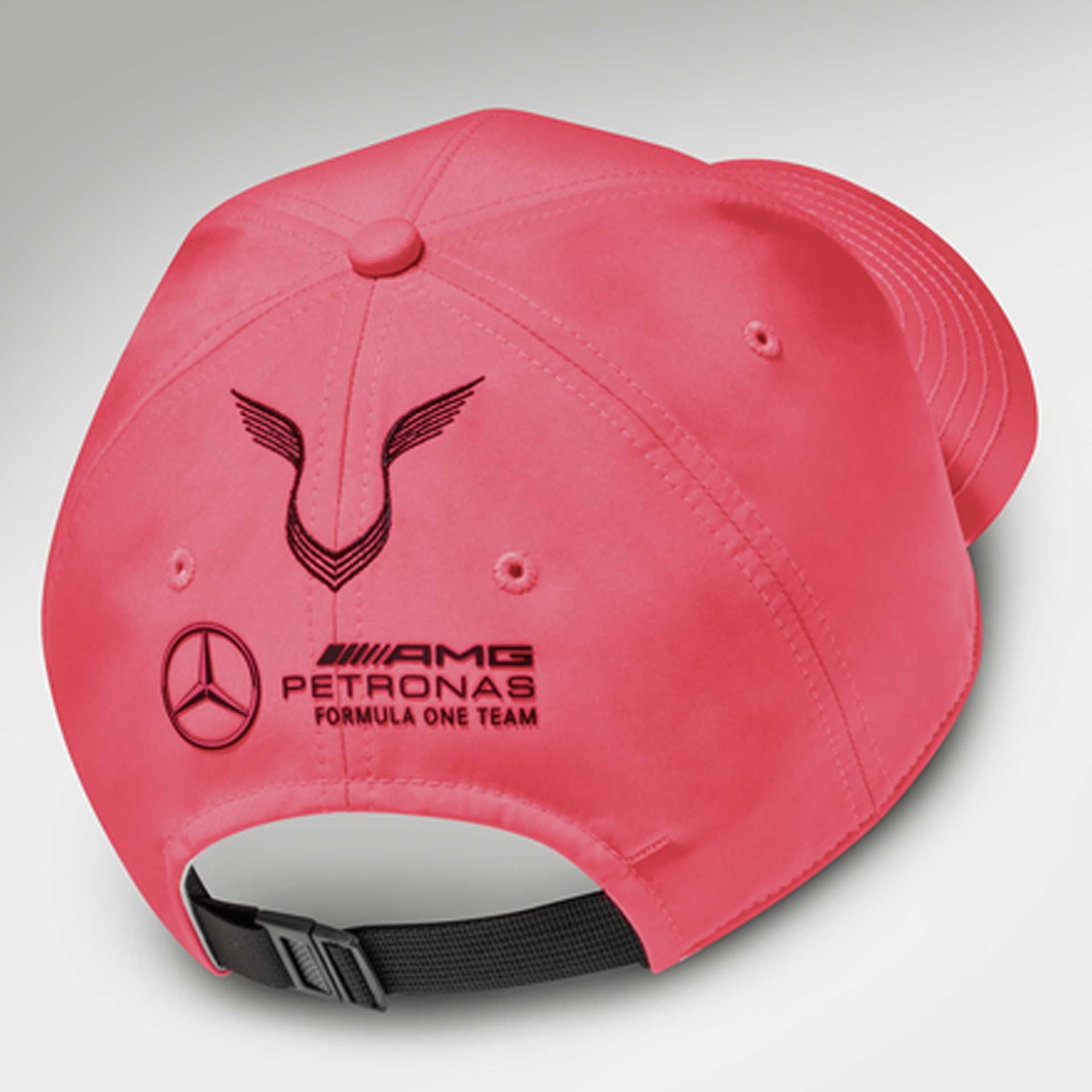 B67997607 mercedes amg basecap hamilton monza pink rosier onlineshop2