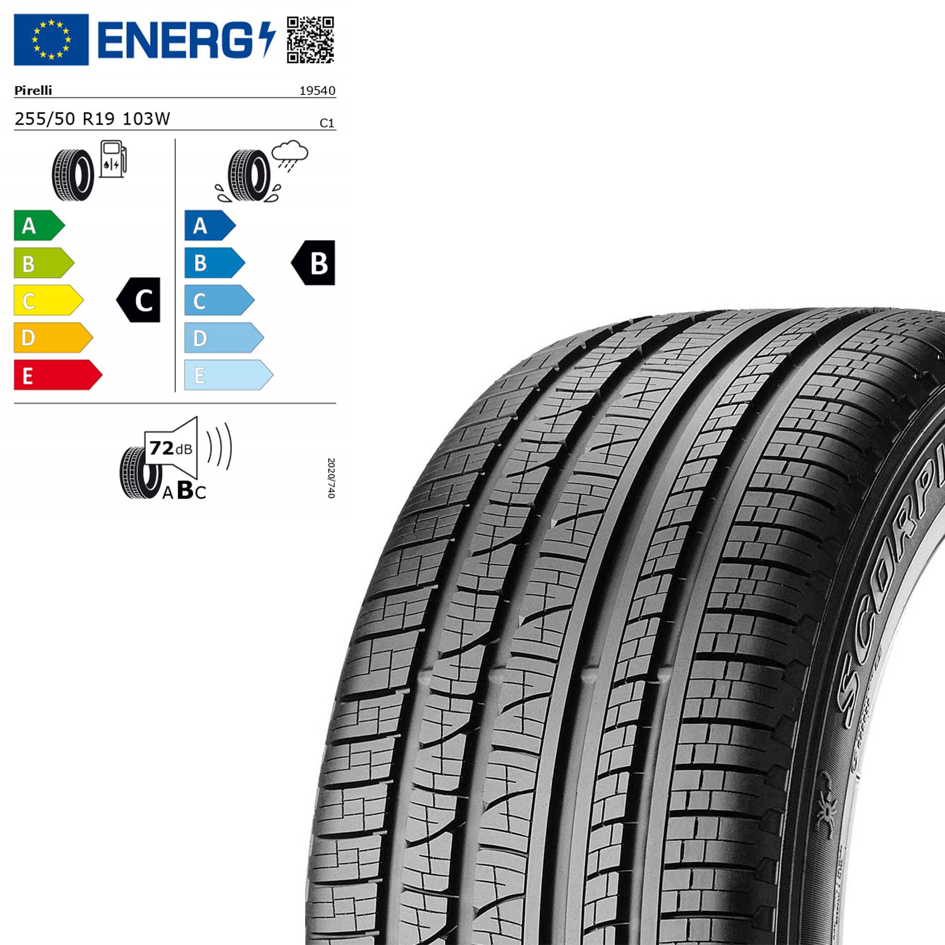 Q44002171033a pirelli scorpion verde mo 255 50 r19 103w sommerreifen rosier onlineshop